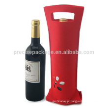 Sacos amigáveis ​​vermelhos baratos da garrafa de vinho de Eco